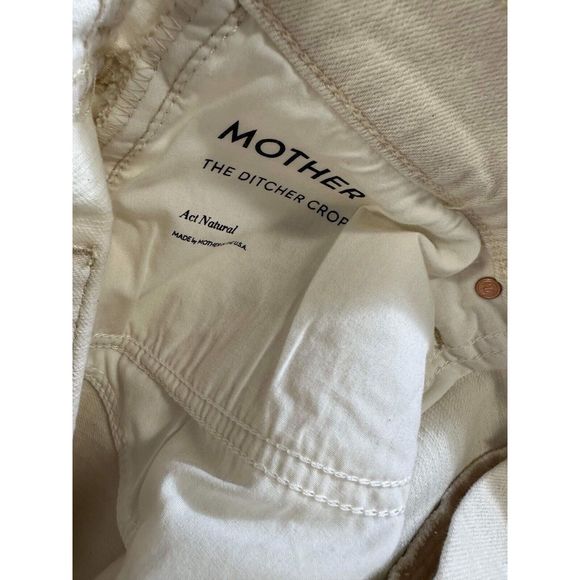 New Mother The Ditcher Crop In Act Natural Size 33 Womens Jeans - Picture 6 of 8